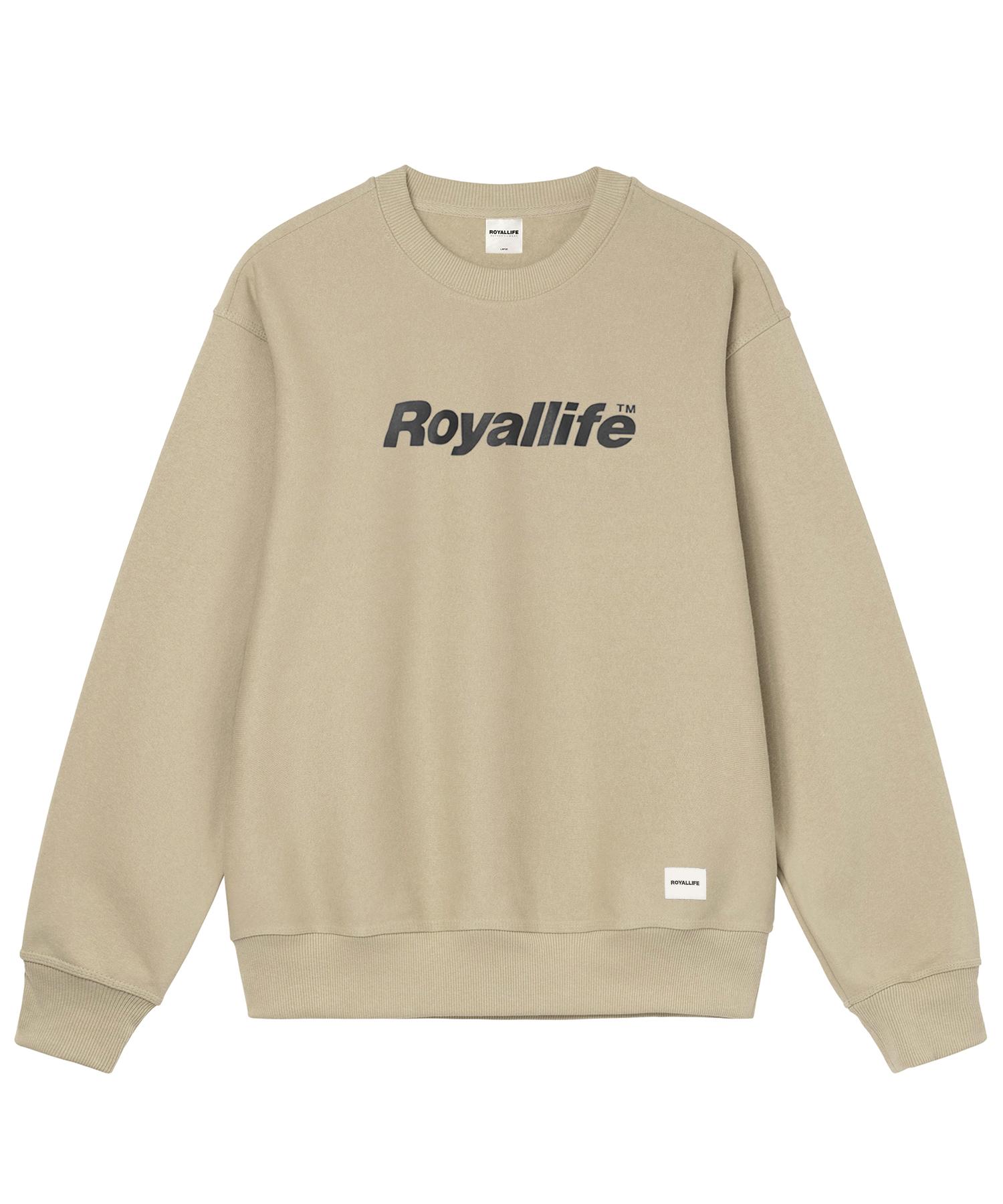 Свитшот Royal Life Rlcn500 с оригинальным логотипом - Ванильный Vanilla/L