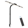 Plastic USB Table Light 10 Brightness Levels 3 Heads Desk Lamp Metal Construction Clip On Design Folding Arm Lamp Office Use