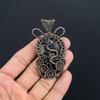 Larvikite Pendant, 999 Copper Wire Wrapped Pendant Gemstone Jewelry, Handmade Pendant Amazing Jewelry, Gift For Her