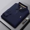 STORN New Men's Long Sleeved Polo Shirt Breathable Lightweight Shirt Luxurious Top Casual Men's Polo Shirt