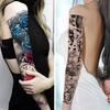 Wasserdichte 3D Männer Arm Tattoo temporäre Tattoos Aufkleber gefälschte Tatoo Körperkunst