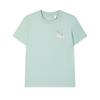 New FILA ORIGINALE T Shirt Women's Vanilla Green F51W529109F-LG