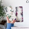 Applicable To Samsung S25ultra Apple Iphone17 Ins Floral Retro Big Flower Mobile Phone Case Painted Protective Case
