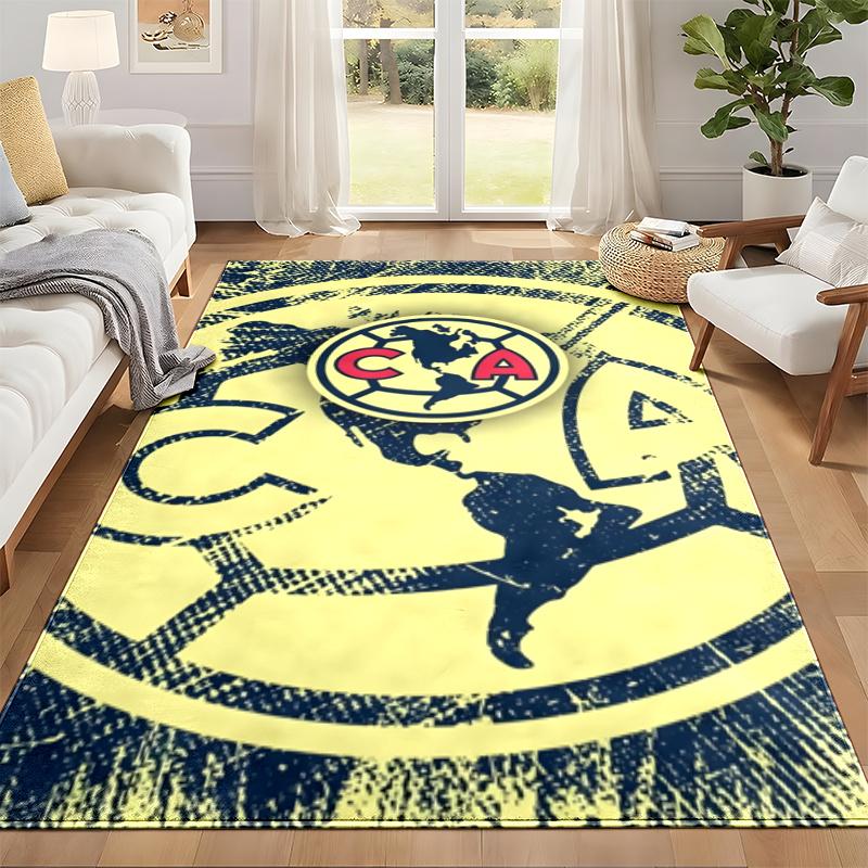 Club America Carpet Door Mat for Living Room or Bedroom Protective Mat Under Chair Office Decoration Christmas Gift Birthday Present