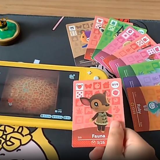 24Pcs Animal Crossing And Play Lovely Cards Plug Characteristics Quick Response Animal Crossing