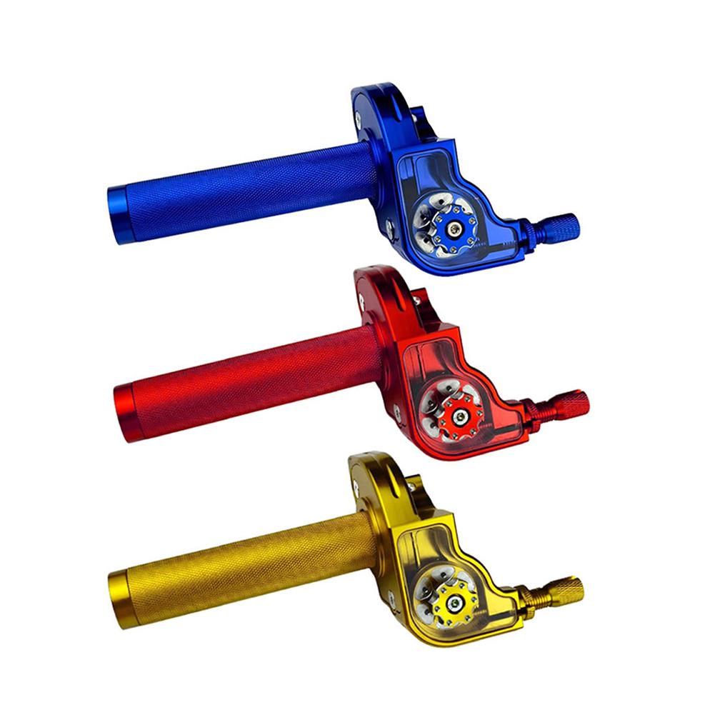 22mm CNC Aluminium Motorsykkel Gasshåndtak Twistgrep Styre for Moped Scooter ATV Quad Bike