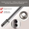 Power Tool Extension Rod Triangular Shank Fastener For Thin Sheet Metal Aluminum Cutting Extension Rod Accessories