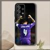 Soccer S-Sergio R-Ramos Phone Case For Samsung S 25,24,23,22,30,21,10,9,Ultra,Plus,Lite,FE,4,5 G Soft Black Case