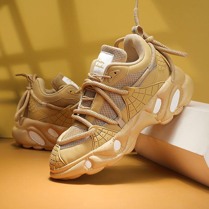 

Новое поступление Осень 2024 Обувь для мужчин Повседневная мода Уличные мужские кроссовки Комфортная плоская Нескользящая мягкая подошва Однотонная Ayakkabı 7 39 коричневый