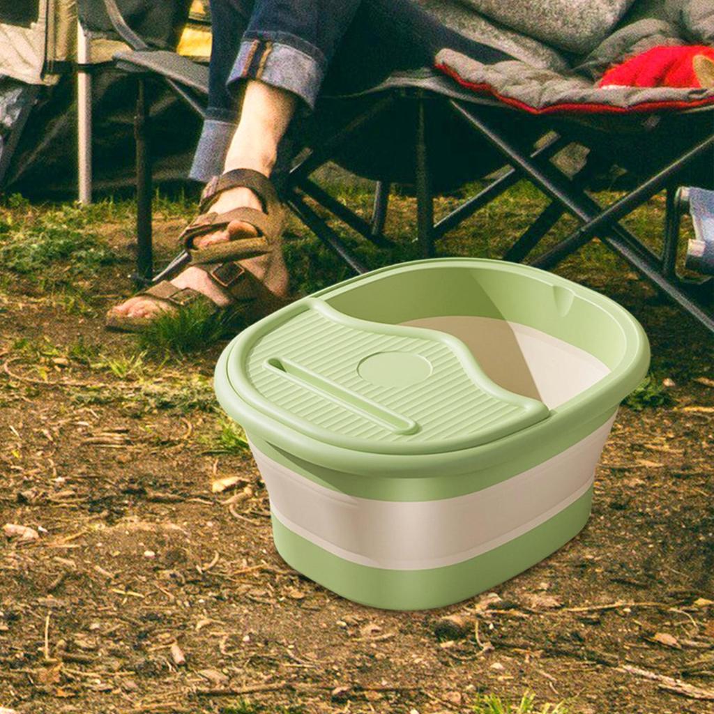 Foldable Foot Basin Bath Massage Points Ice Bucket Pedicure Suitable for Adults Home