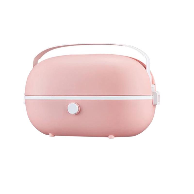 T02C!Electric Lunch Box,Mini Rice Cooker,Portable Cooking Steaming Lunch Box For Home Office School Cook Raw Food,US Plug
