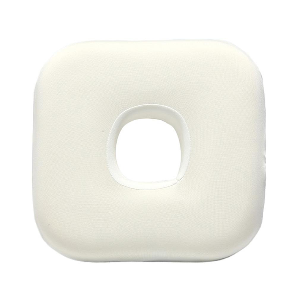 Foam Ear Piercing Pillow Hollow Design Slow Rebound Ear Hole Donut Pillow Comfortable Round/Square Shape Side Sleeper Pillow