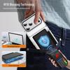 iPhone 18 Pro Max Jun Fan Color Block Card Holder Case for Apple 17 Pro with Card Slot and Protective Cover for iPhone 16