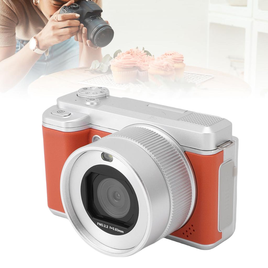 Digital Camera 5K 80MP HD Dual Lens   Screen 18X Digital Zoom Autofocus WiFi Video Camera for Travel Photography