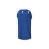 Li Ning CBA Serie Logo Print Schnelltrocknendes Eis-Gefühl Basketballtrikot Fan Edition Qingdao Team Herren Trikot Keramik-Blau AAYT877-1