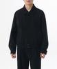 14W Corduroy Minimal Blouson Jacket [Black]