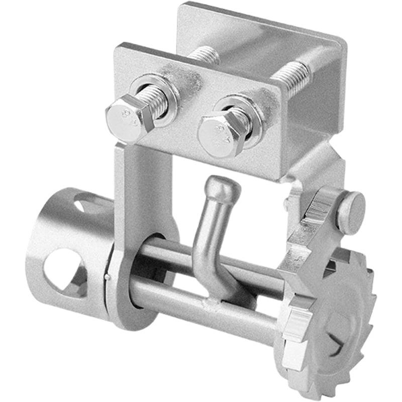 

Manual Rope Fastener for Small Trucks Featuring A Binding Device with An Adjustable Lever Tensioner and A Crank Ratchet Design серебряный
