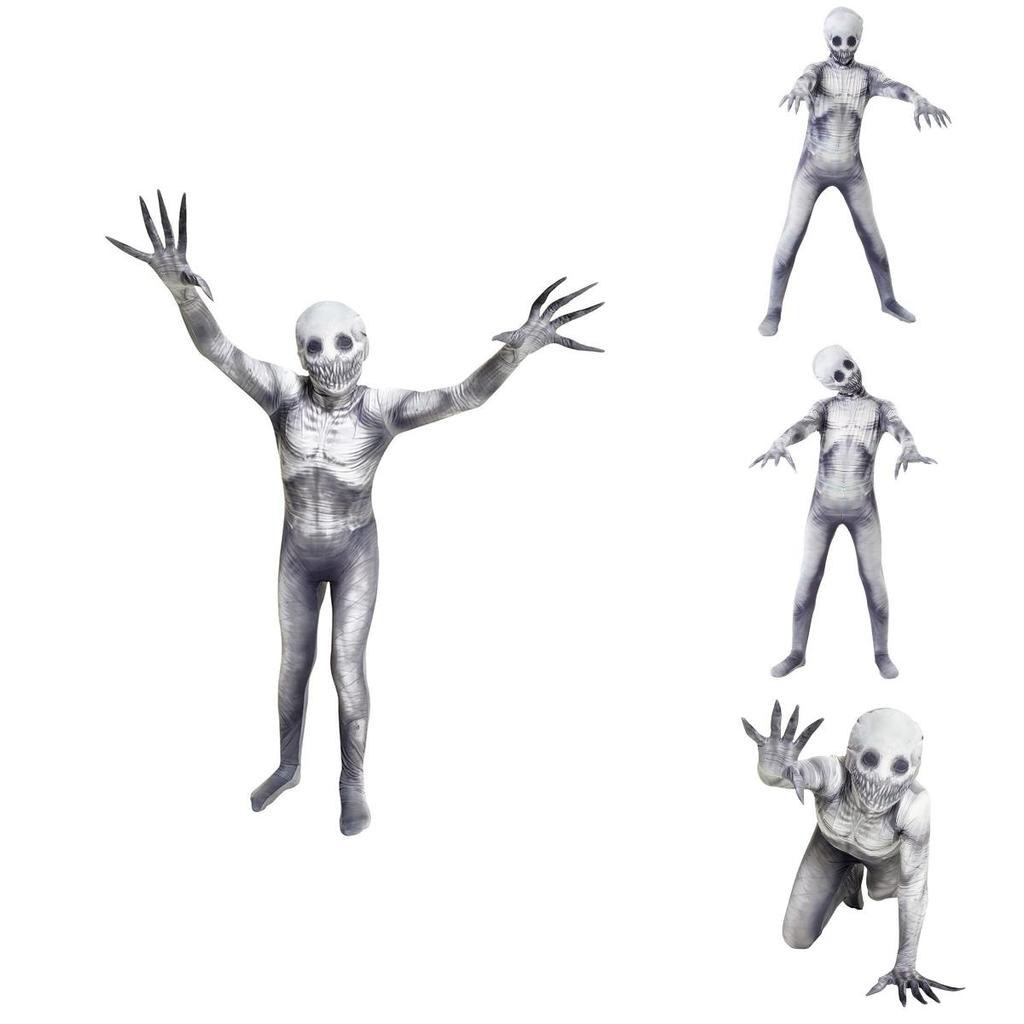 El Disfraz Morphsuit de The Rake Para Niños Y Adultos Perfecto Para Fiestas de Halloween Y Asustar Amigos