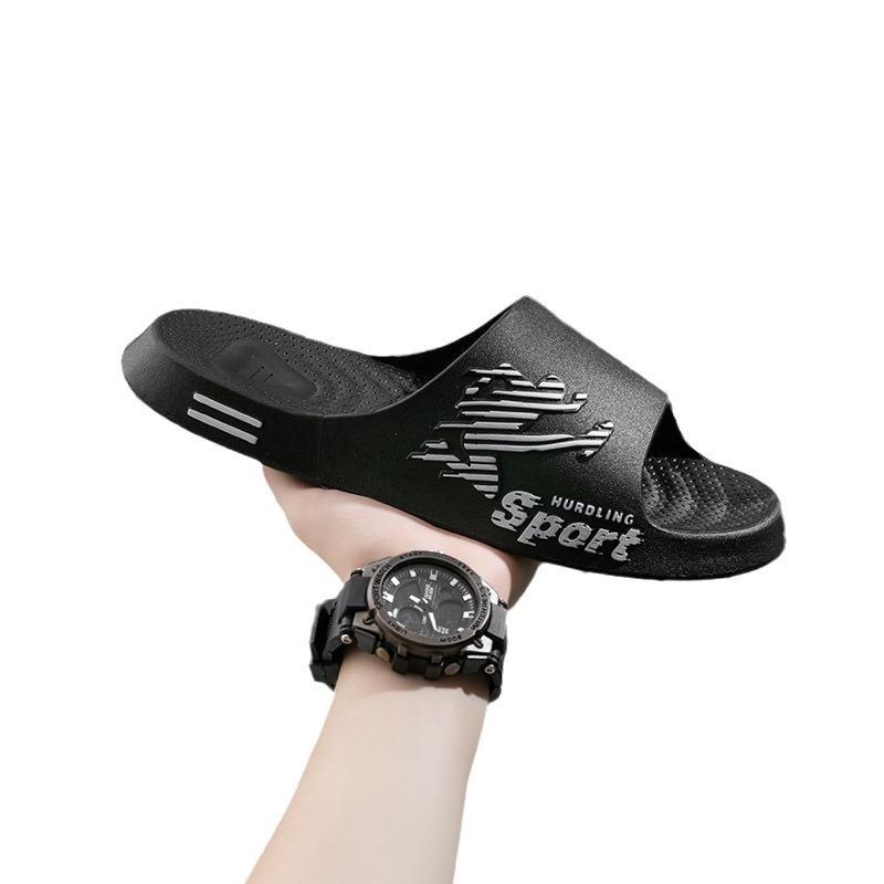 Mrs. Hui's Men's Large Summer Non-Slip Thick-Soled PVC Sandals