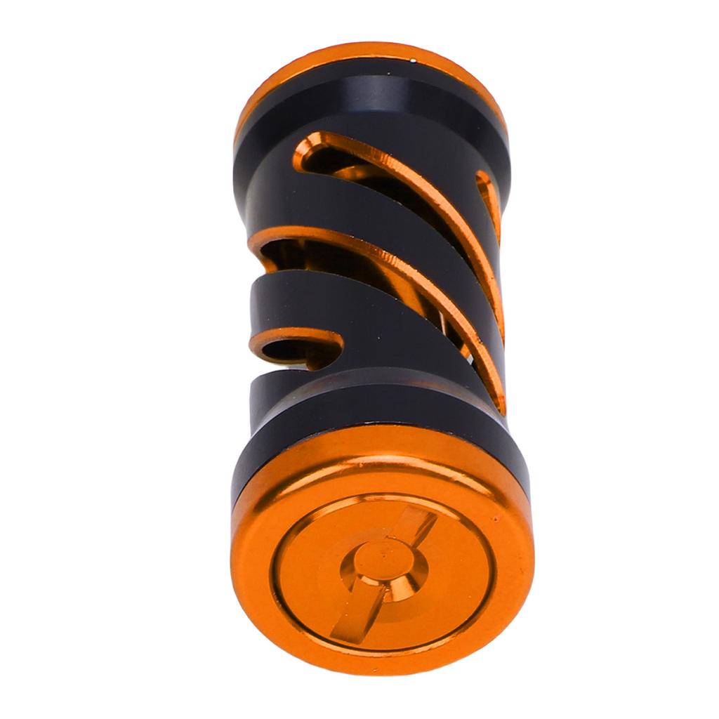 Knob Replacement for S Fishing Reel Lightweight Anti Slip Alloy Fishing Reel Handle Knob with Fittings Black Gold