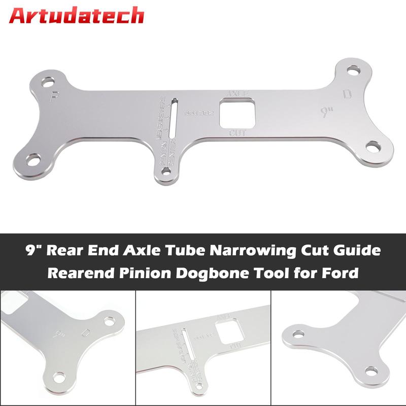 Artudatech 9  Rear End Axle Tube Narrowing Cut Guide Rearend Pinion Dogbone Tool for Ford Car Accessories