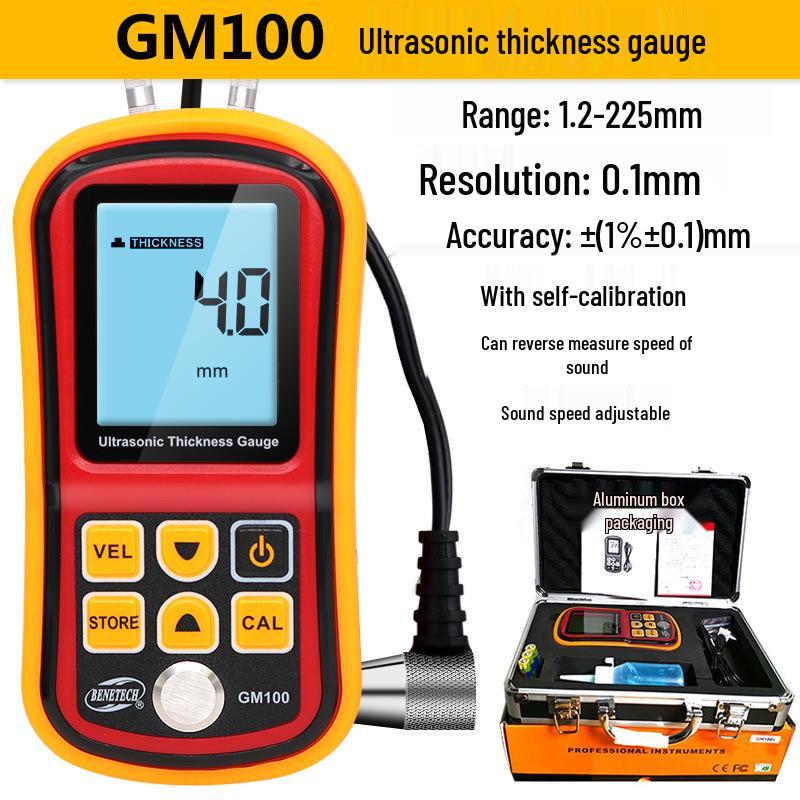 BENETECH GM100 Digital Ultrasonic Metal Thickness Gauge