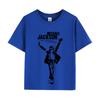 Kids Michael Jackson Rock N Roll T-Shirt Children's Fashion Crew Neck Top Summer Casual Clothes for Baby Boys And Girls