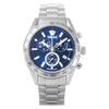 Versace Vicord Chrono Quartz Water Sapphire Blue Stainless Steel Men's Watch, VE0CA0124, Movement, Resistant, Crystal, Dial, [Used]