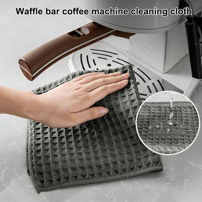 Super Absorbent Barista Bar Towel Coffee Machine Special Rag No Lint Square Towel Cleaning Cloth Coffee Machine Cleaning Towel