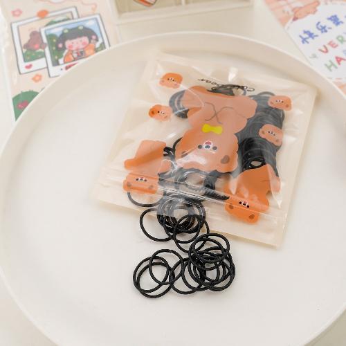 100 stücke Elastische Kopf Band Kinder Haar Seil Haar Krawatten Candy Farbe Nette Handtuch Haar Ring Für Kleine Mädchen Kinder haar Zubehör