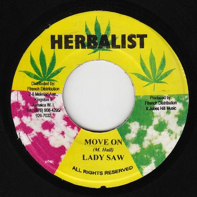7inch Record LADY SAW  Move On NONE Herbalist 2002 Jamaica Reggae Ska  Dub Used