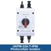DC1200V PV Isolator Switch IP66 32A Circuit Breaker Solar Disconnect Box