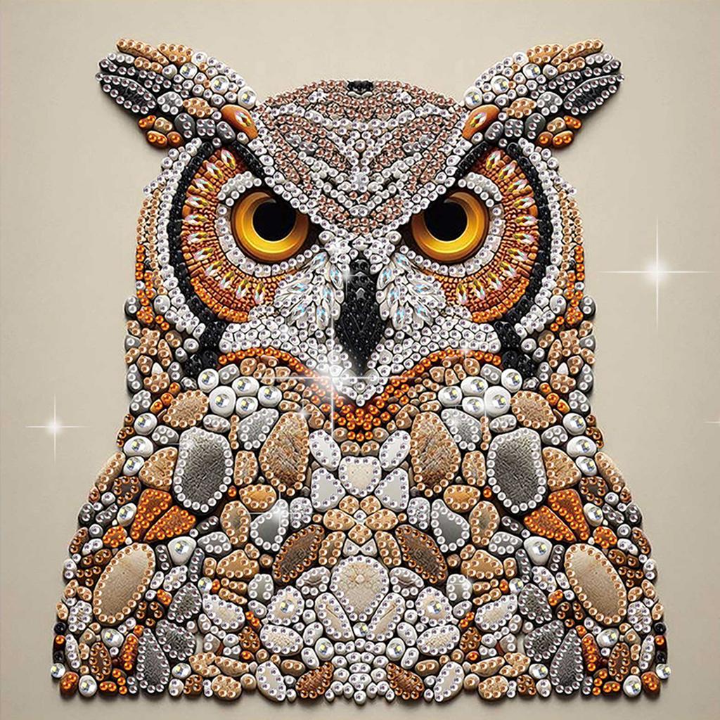 Stone Art Kształt Specjalny 5D DIY Częściowe Wiercenie Zestaw Malowania Diamentami dla Dorosłych Dekoracja Domu Obrazy Diamentowe Gem Art 11,81 X11,81 cala