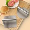 Stainless Steel Smash Burger Press Hamburger Patties Meat Masher Circular Meat Press Mold Food Processors Meats Kitchen Tools