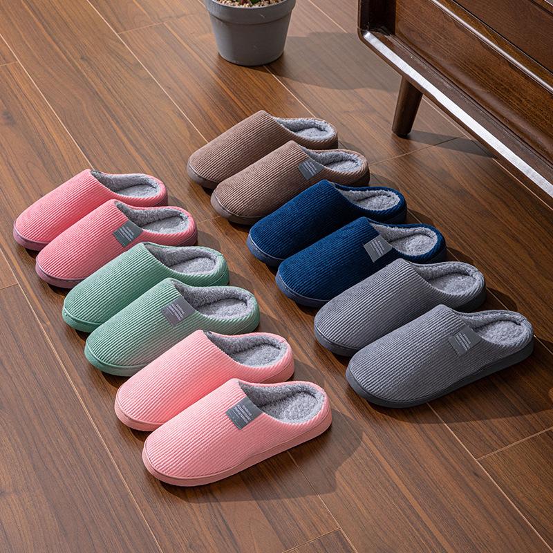 Торговая марка Вертикальные вельветовые мужские и женские пары для дома Осенние и зимние — фото 5