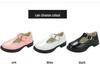 Children's Girls Princess Leather Flats - Soft Sole Spring/Autumn 2026 Student Performance Shoes