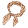 Leopard Print Scarf for Women Fashionable Soft Comfortable Fabric Neck Wrap Kerchief for Daily Commute or Daily Wear