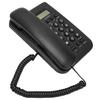 Tischtelefon Anrufer-ID Wandhalterung Minimalistisch Kabelgebundenes Haustelefon für Zuhause Hotel     Telefonleitung