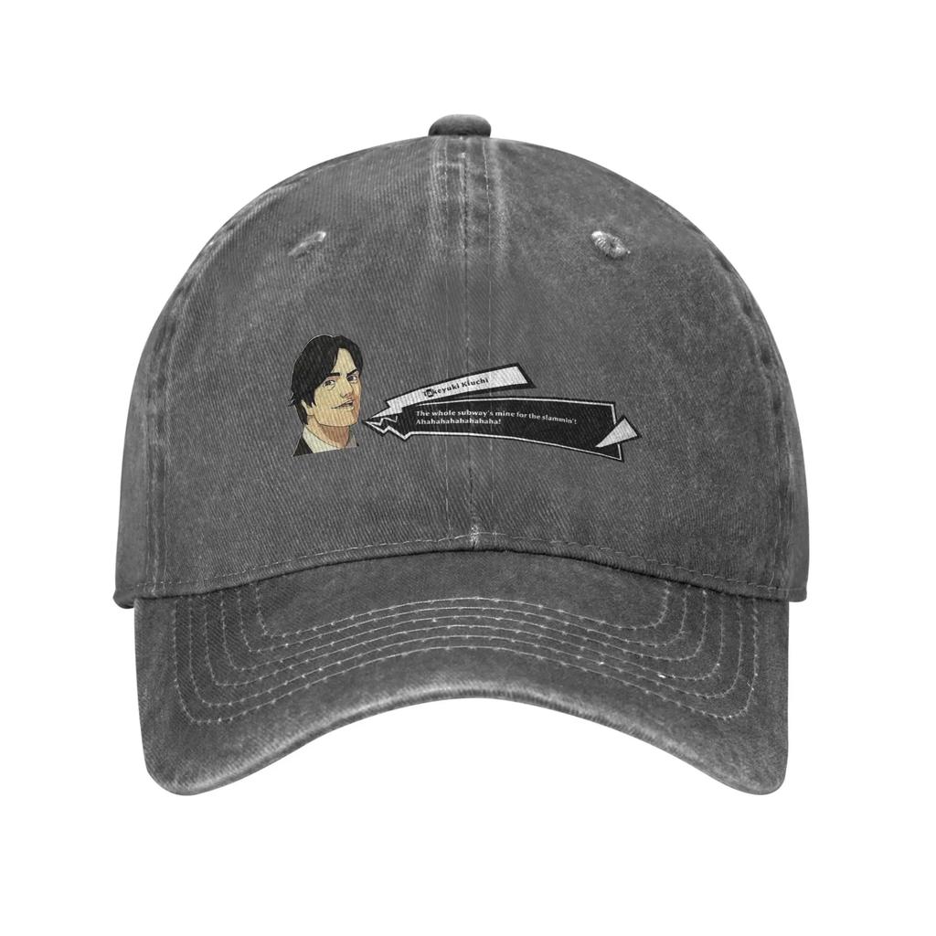 The Subway Slammer Washed Baseball Cap Fitted Retro Sun Hip Hop Hats Summer UnisexTeens Hiking Fishing Baseball Caps