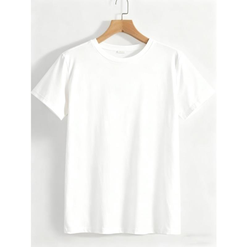 Tamanhos Europeus Top Masculino de Manga Curta, Roupa Masculina da Moda, Adequado para Looks Diários