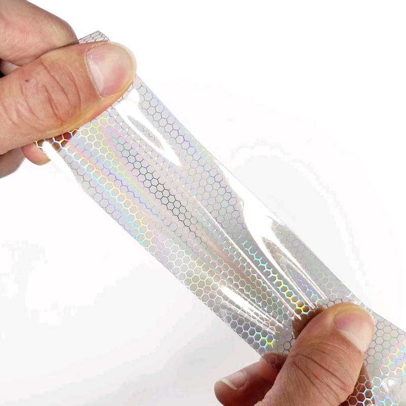 1pc Car Taillight Lamp Film Sticker Car Honeycomb Styling Light Film Car Headlight Decorative Film Auto  Exterior Accessories