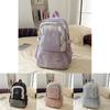 Dog Embroidered Color Blocking Design Backpack Large Capacity Student For School