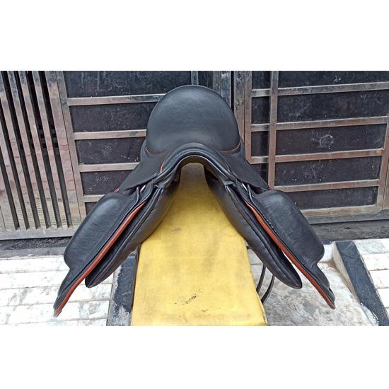 Șa de Dresaj Monoflap din Piele cu Arcade Interșanjabile, Mărime 17", 17.5", 18"