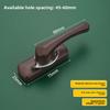 Aluminum Bidirectional Crescent Window Lock Anti‑Theft Sash Latch With Stainless Steel Hook Window Hardware Fitting