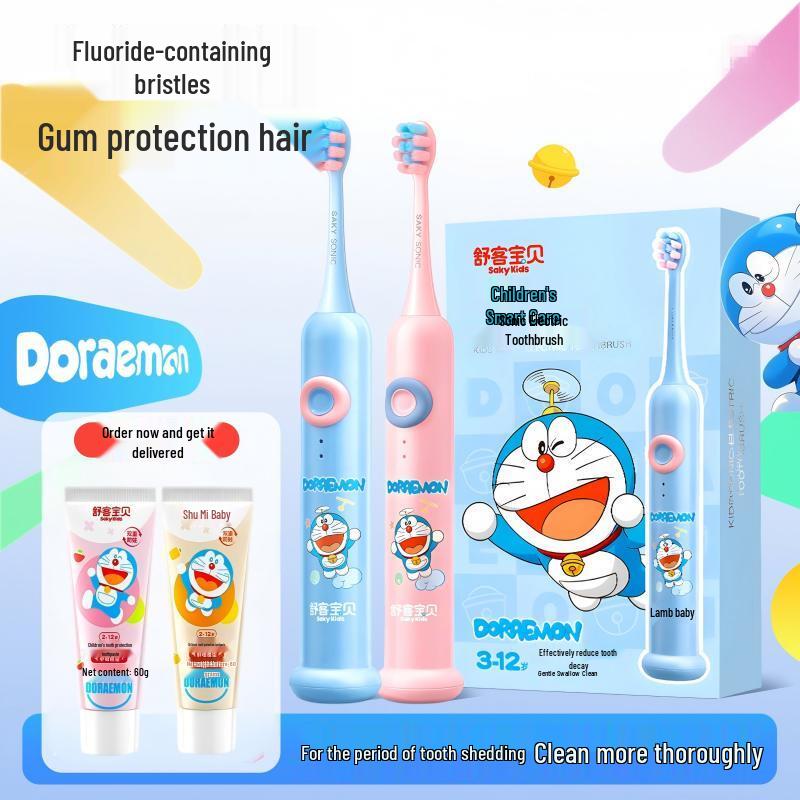 Shuke Baby Kids Sonic Electric Toothbrush Set