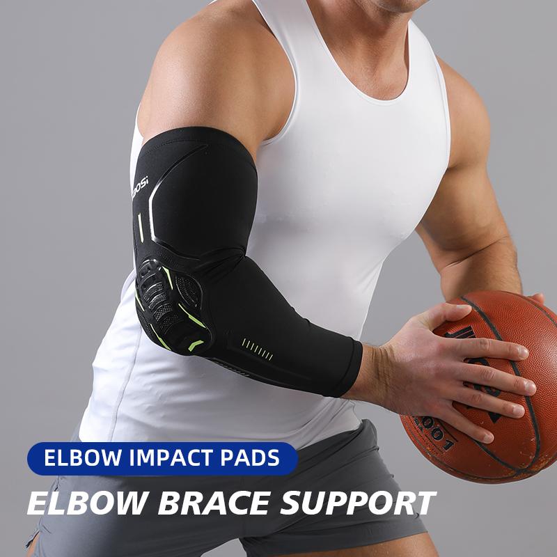 1 Piece Honeycomb Sport Elbow Pads For Women Men Crashproof Elastic Arm Sleeve Support Guard Basketball Volleyball