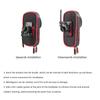 wheel up Bike Phone Bracket Waterproof Stand Bag Bicycle Front Packet Navigation Supportblack red