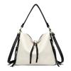 French Popular Versatile Small Bag for Women New Fashion Solid Color Simple Large Capacity Crossbody Backpack