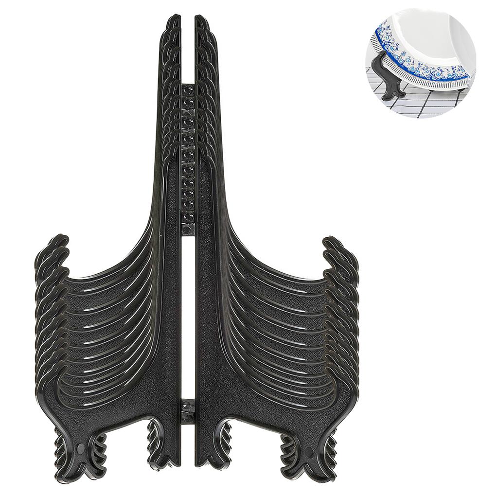10X Plate Stands Card Holder Display Mount Kitchen Gadget Organizer Craftsmanship Container Mounting Stands Bracket