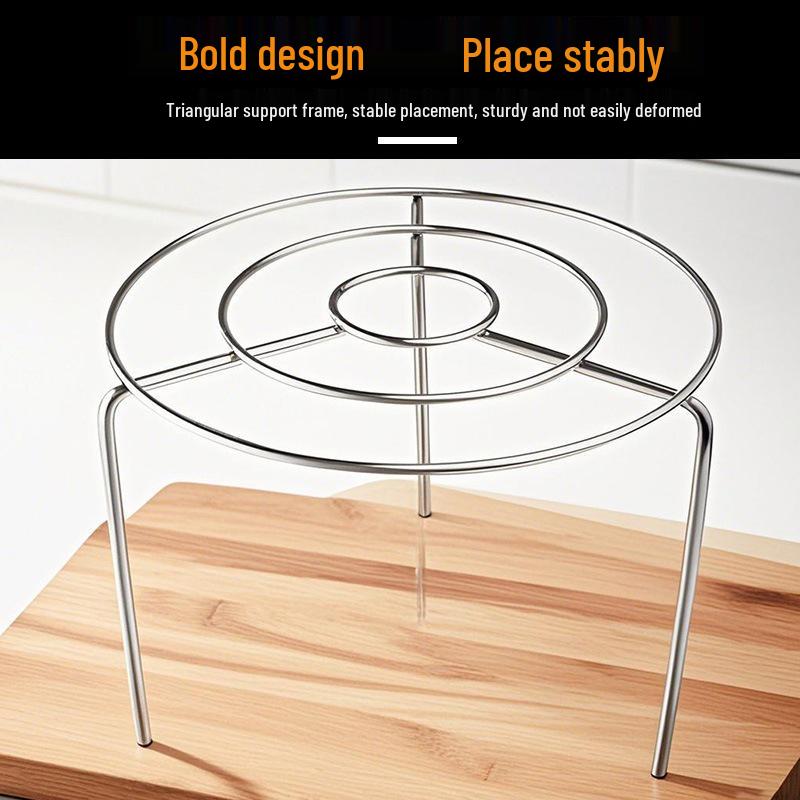 Vertical Air Fryer Stainless Steel BBQ Rack with 12/24 Skewers, Round Hanging Oven Skewer Stand